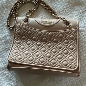 Tory Burch light pink purse